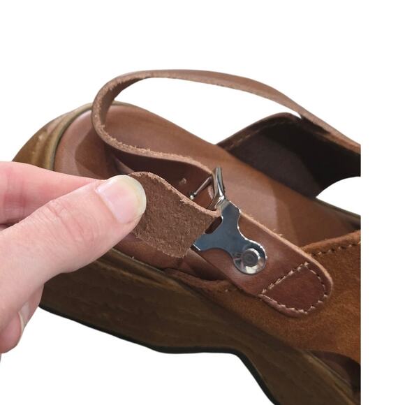 Carlo Pera Women's Clogs Sandals Size 39 Comfort Suede Made in Italy - NEW - Picture 9 of 11